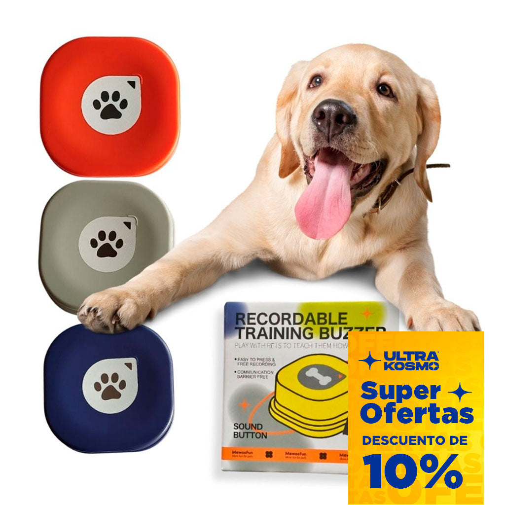 BOTON ENTRENADOR PARA PERROS